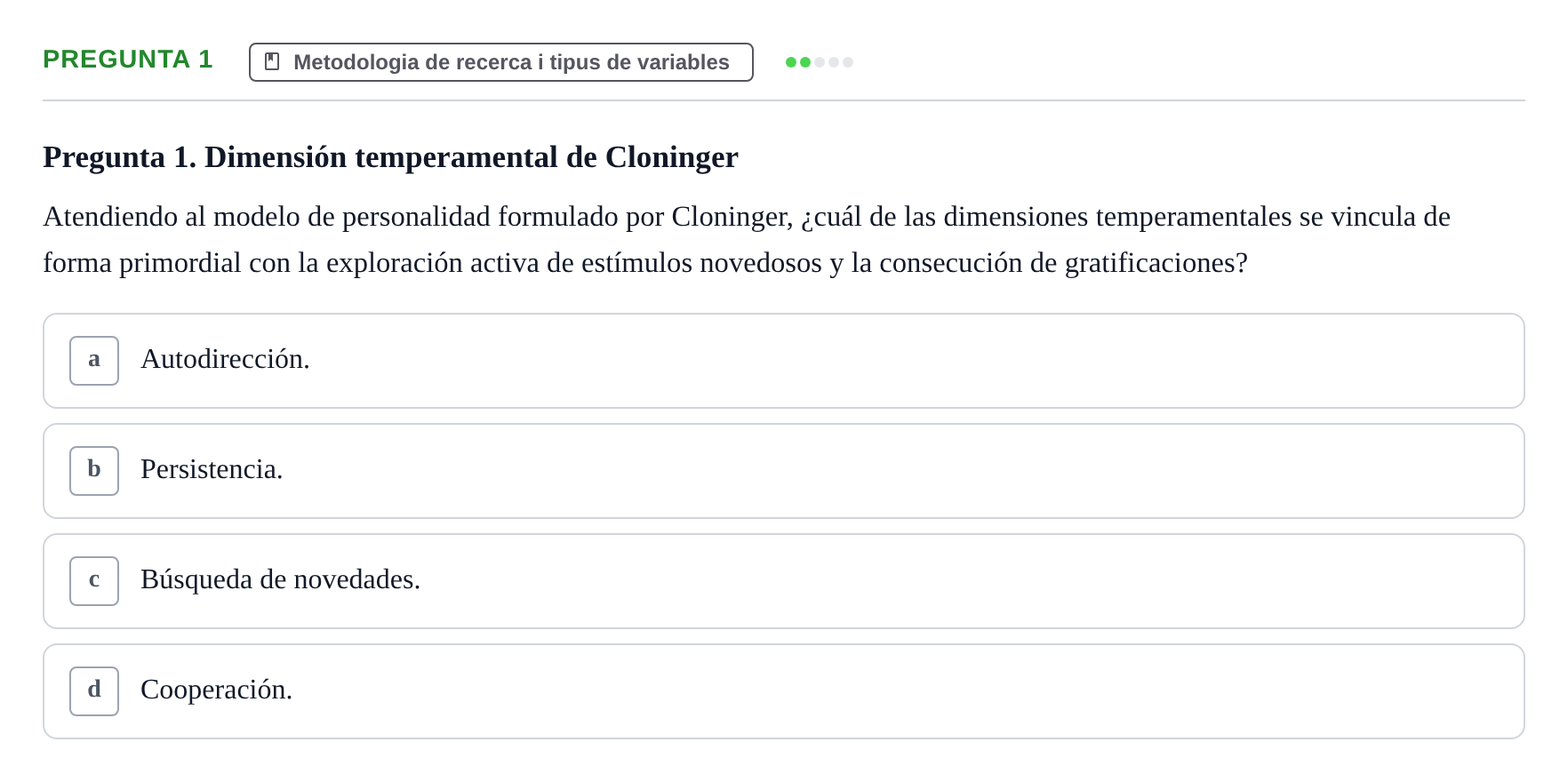 Enunciado: Pregunta 1