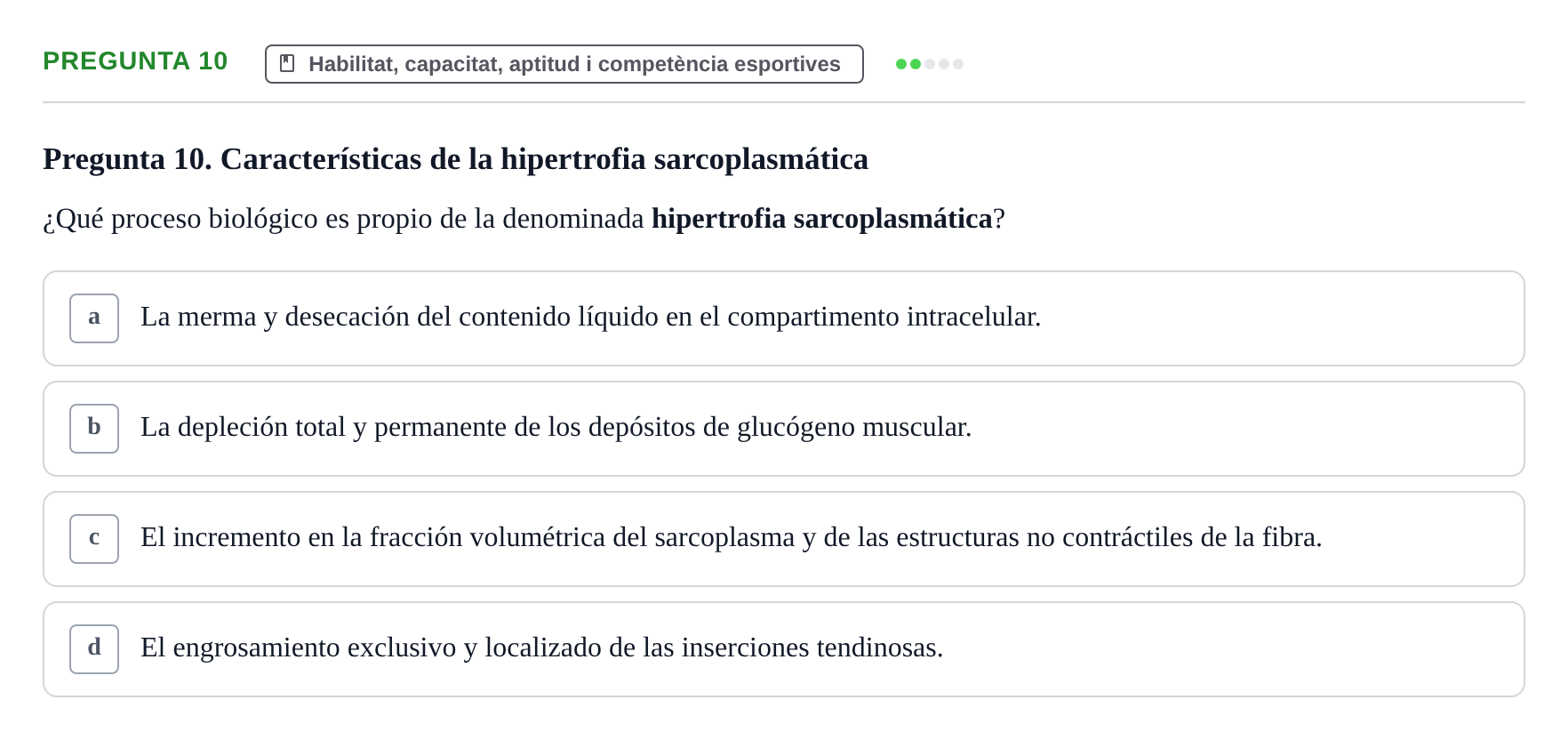 Enunciado: Pregunta 10