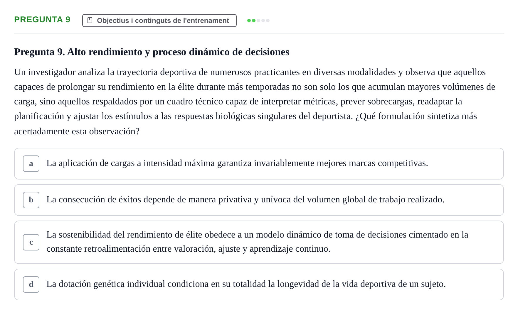 Enunciado: Pregunta 9
