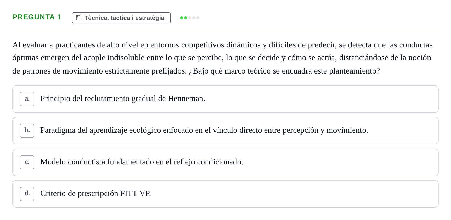 Enunciado: Pregunta 1