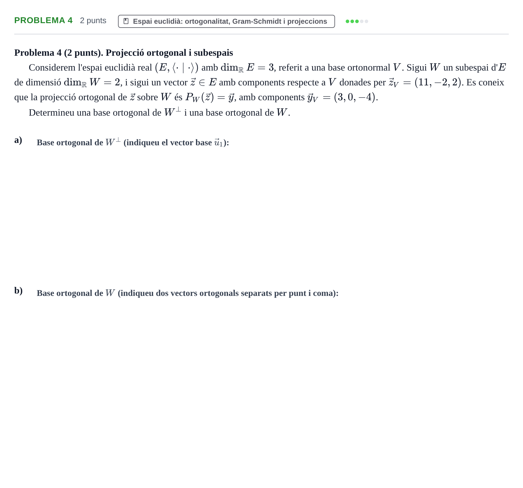 Enunciado: Problema 4 · Álgebra Lineal UPC 2020