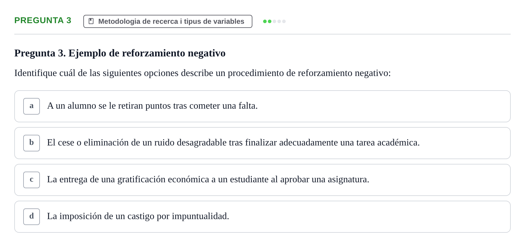 Enunciado: Pregunta 3