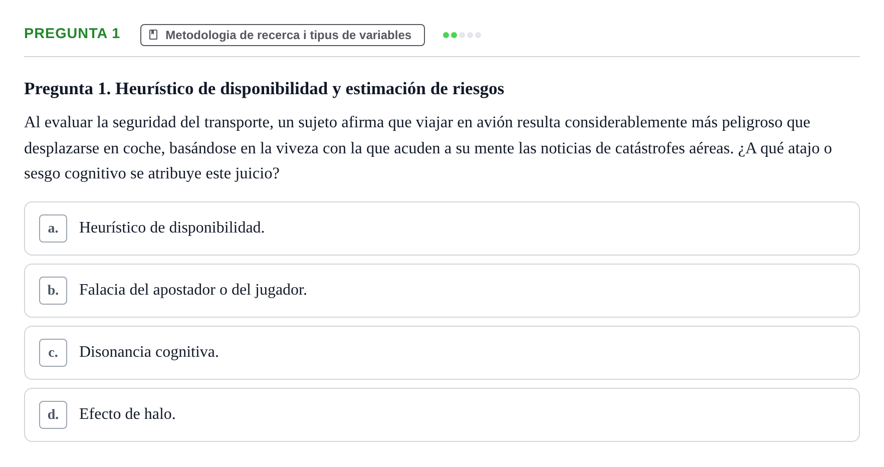 Enunciado: Pregunta 1