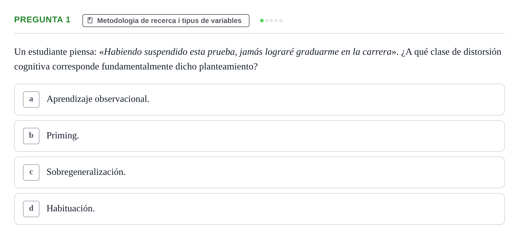 Enunciado: Pregunta 1