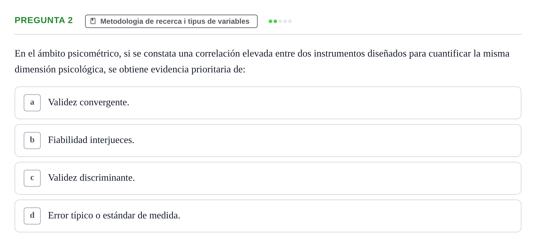 Enunciado: Pregunta 2