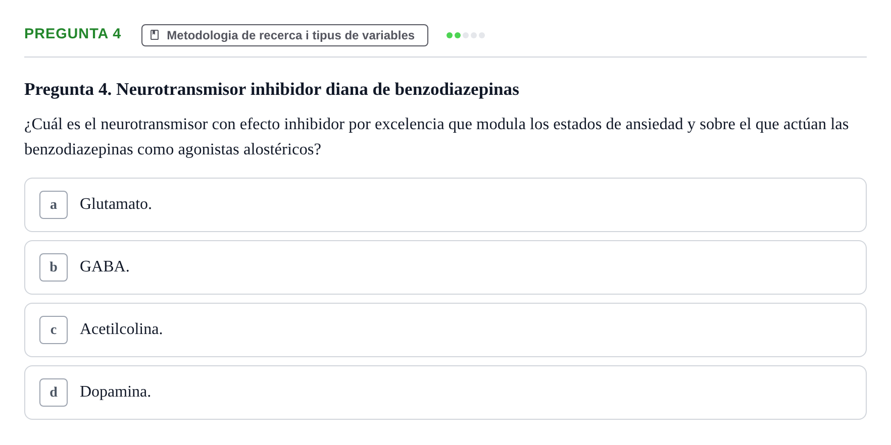 Enunciado: Pregunta 4