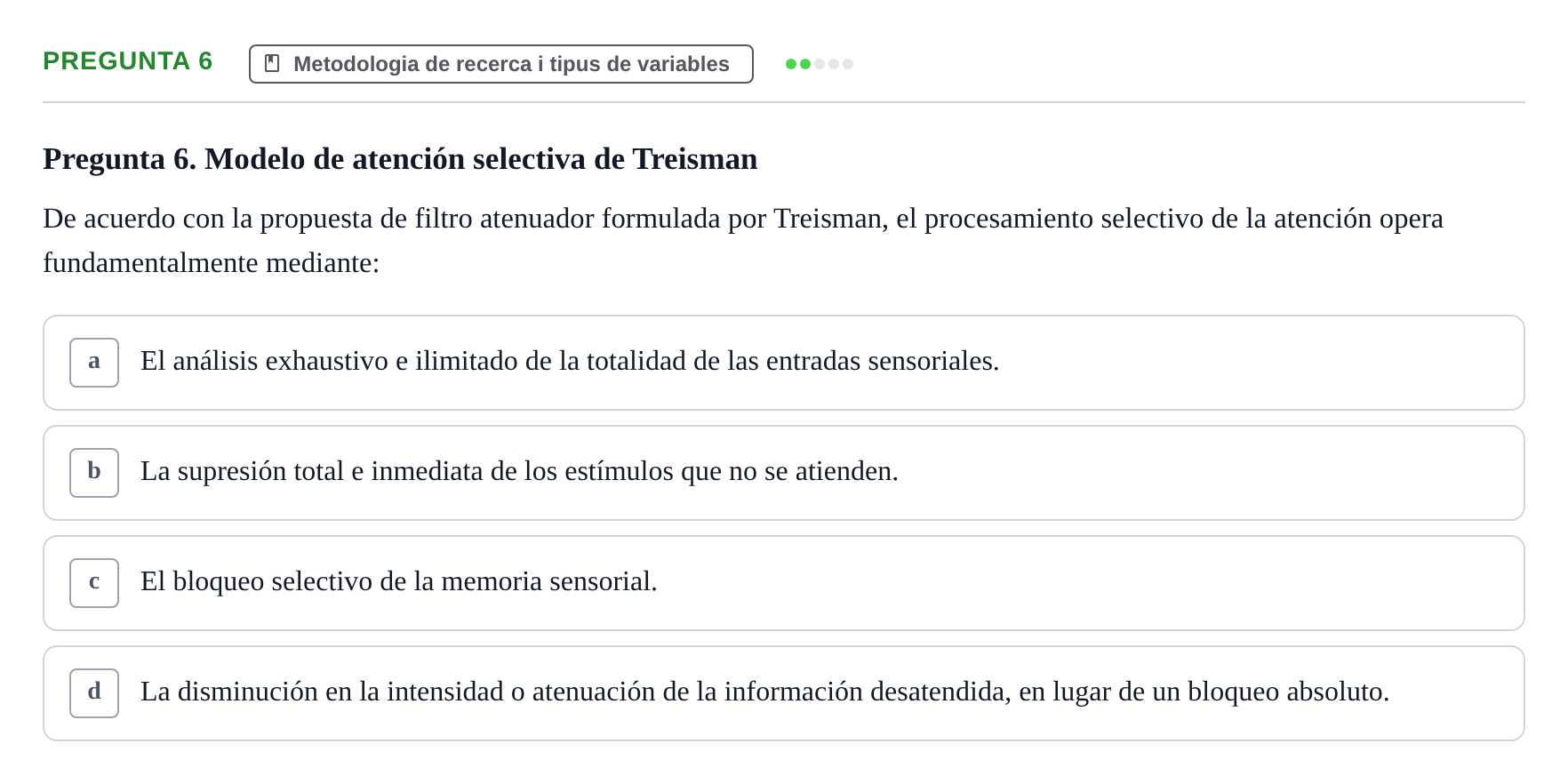 Enunciado: Pregunta 6