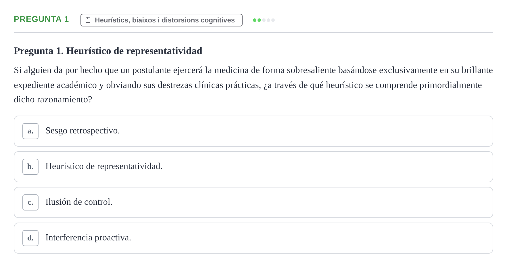 Enunciado: Pregunta 1