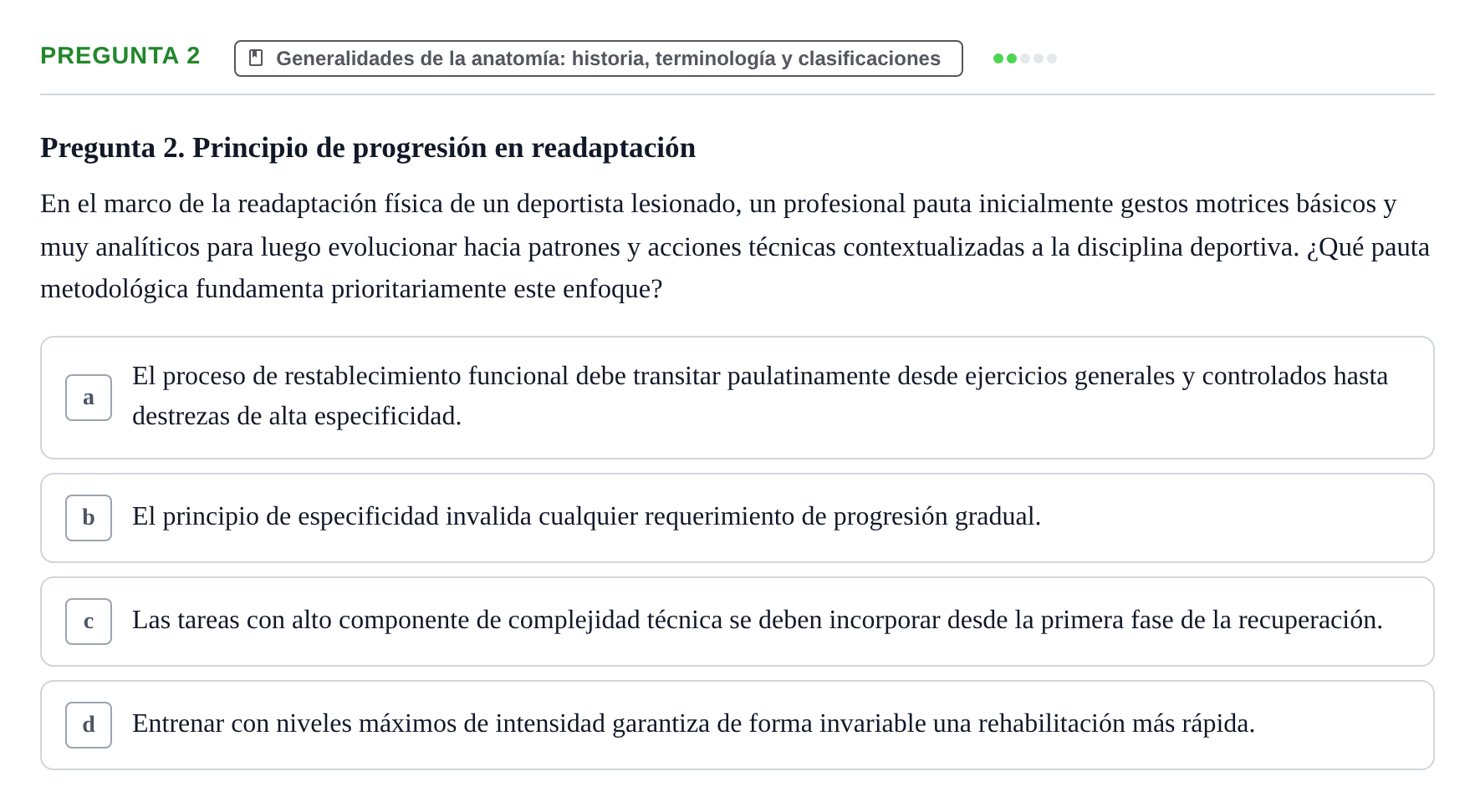 Enunciado: Pregunta 2