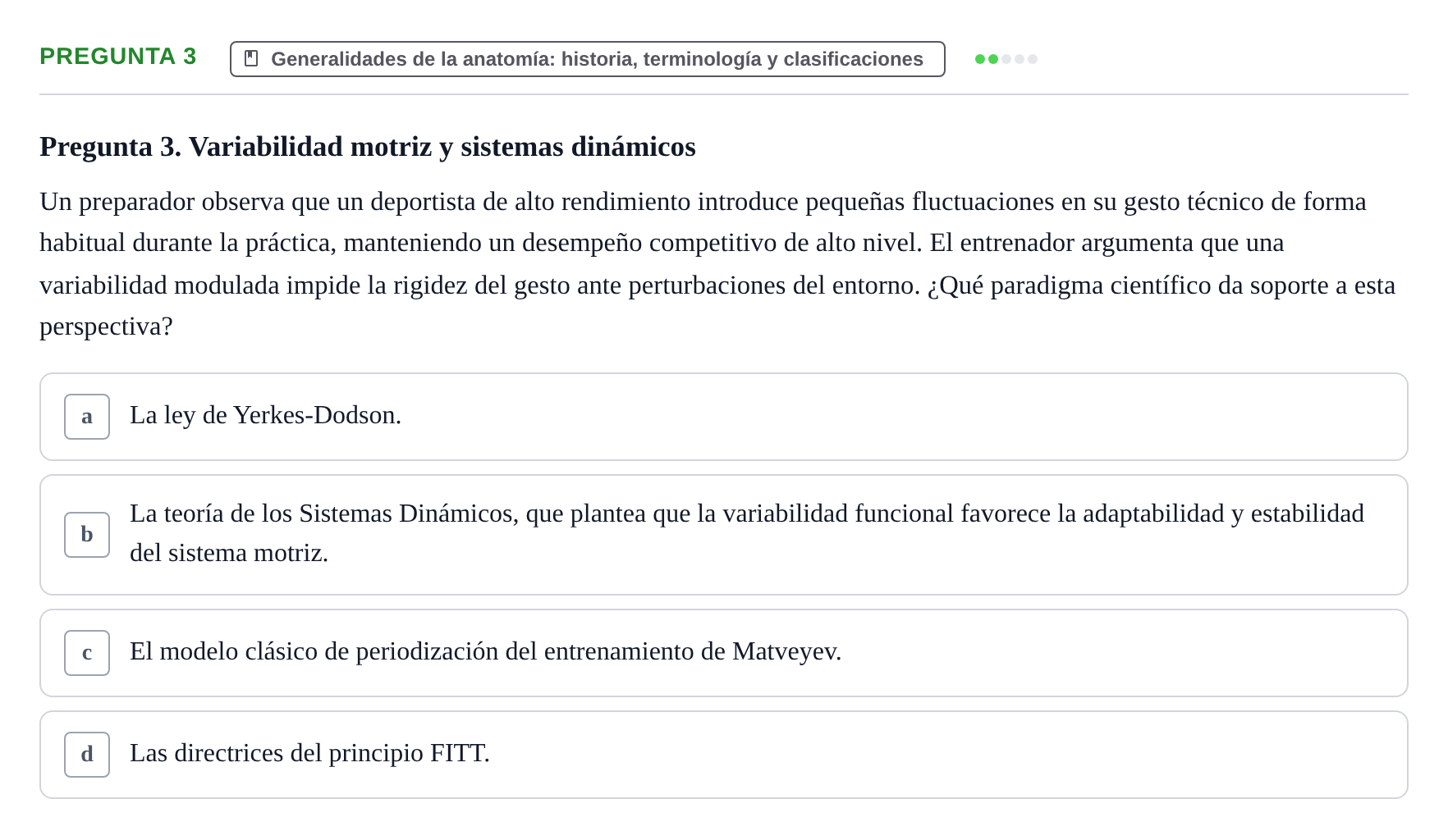 Enunciado: Pregunta 3