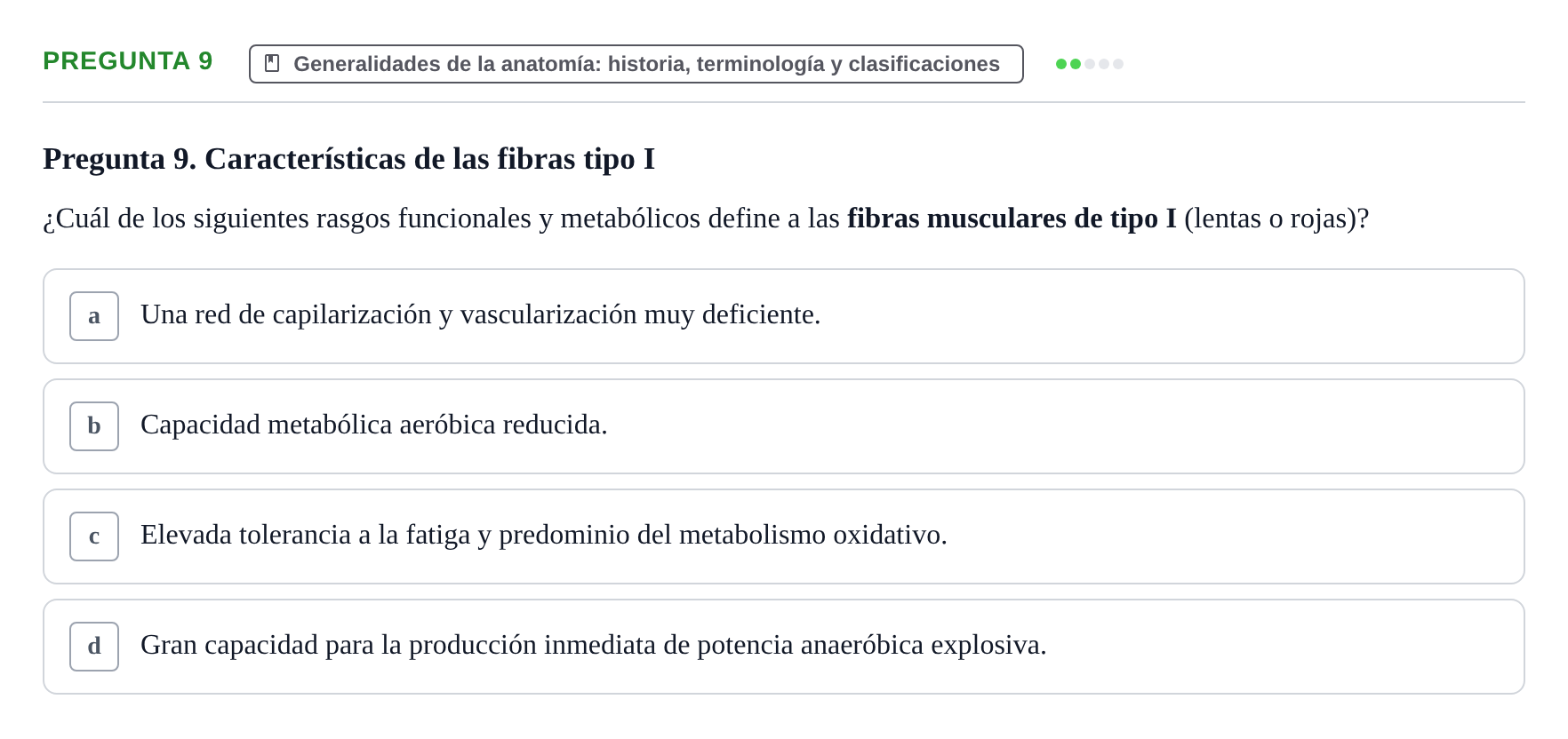 Enunciado: Pregunta 9