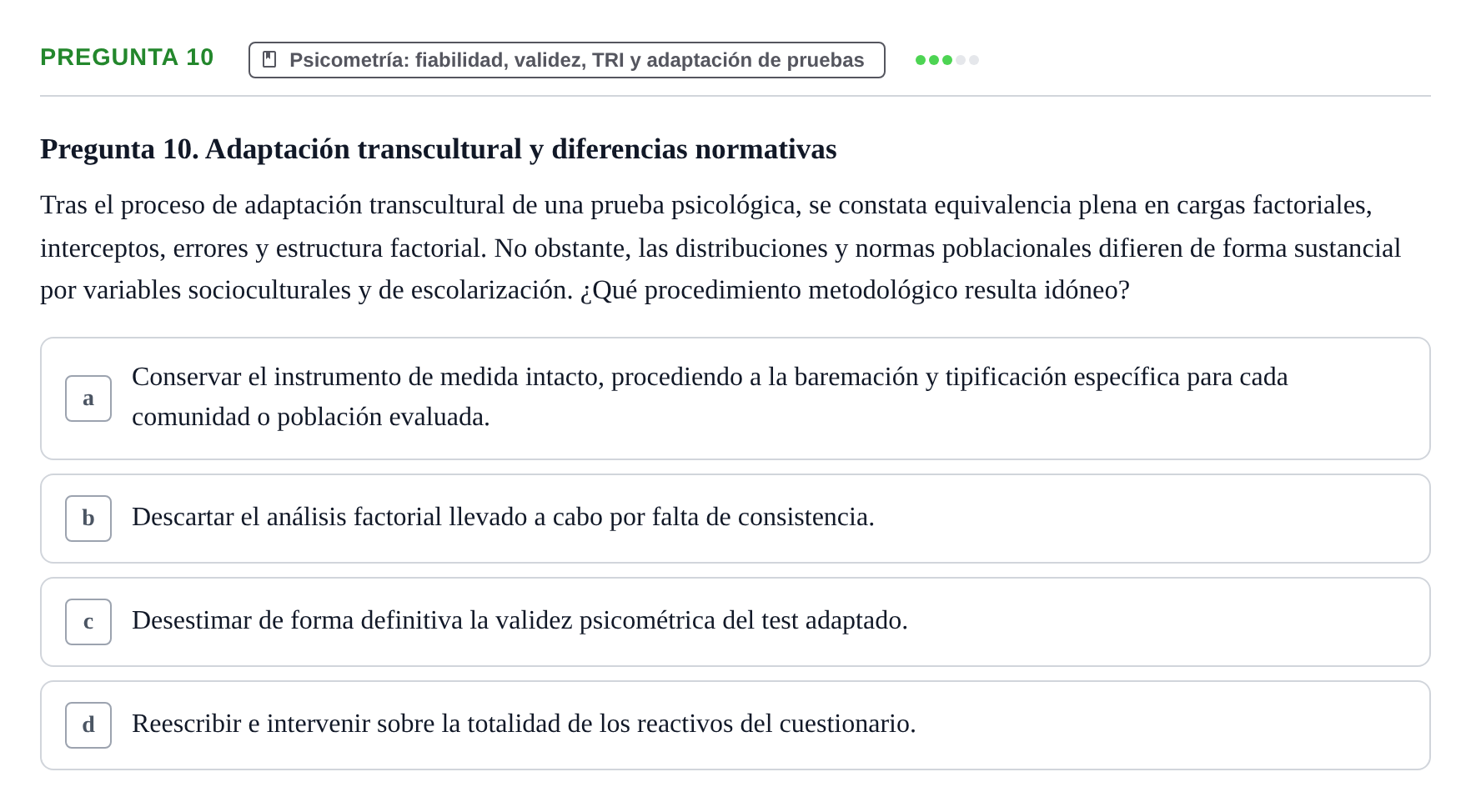 Enunciado: Pregunta 10