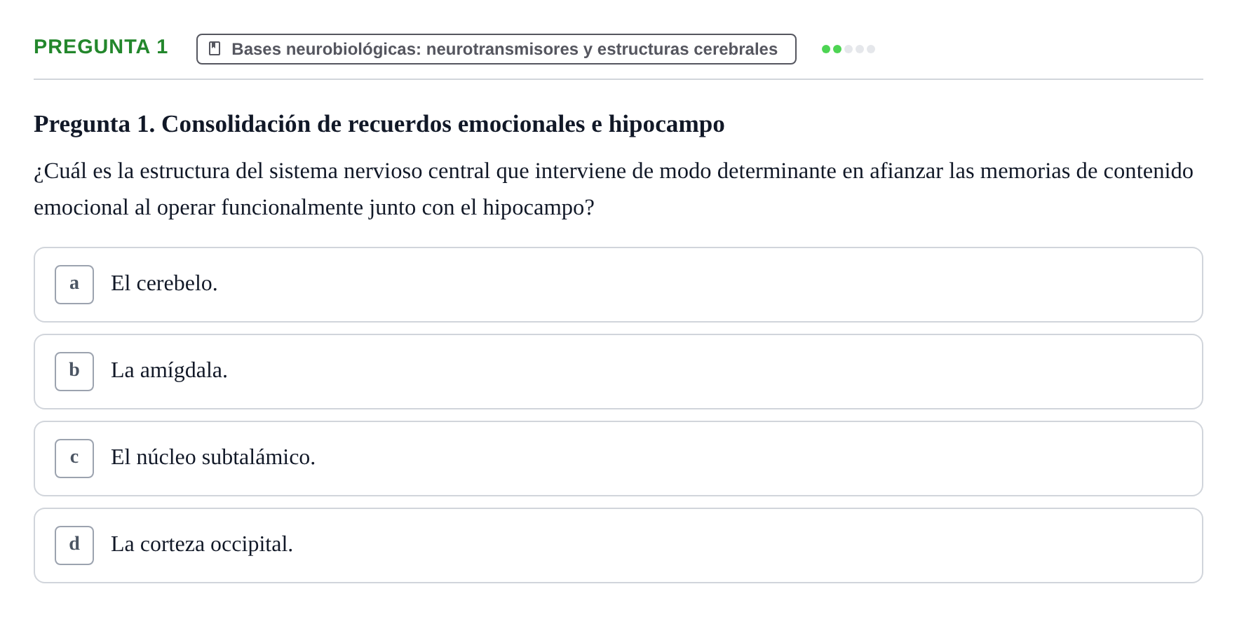 Enunciado: Pregunta 1