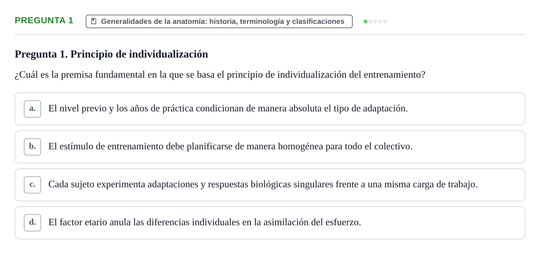 Enunciado: Pregunta 1