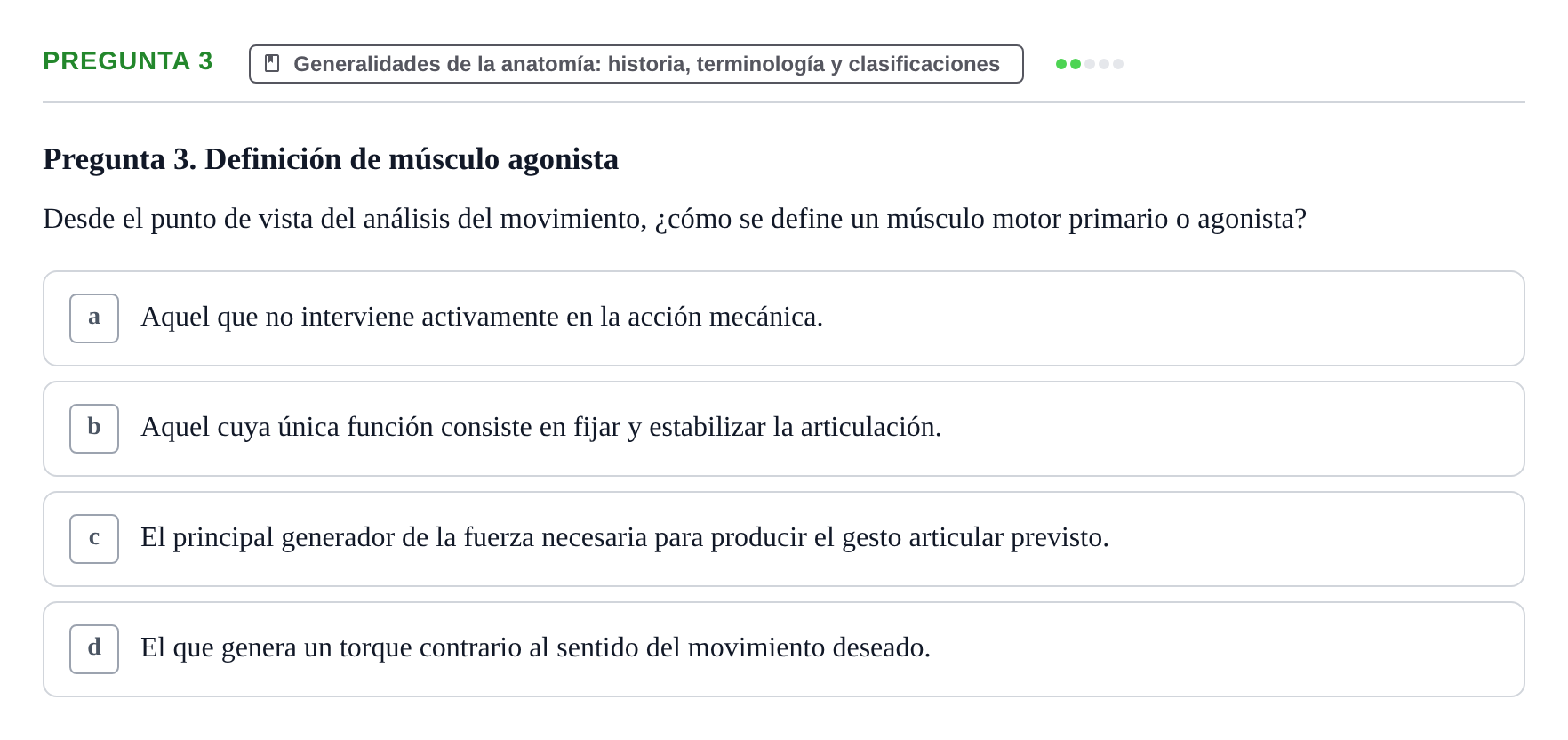 Enunciado: Pregunta 3