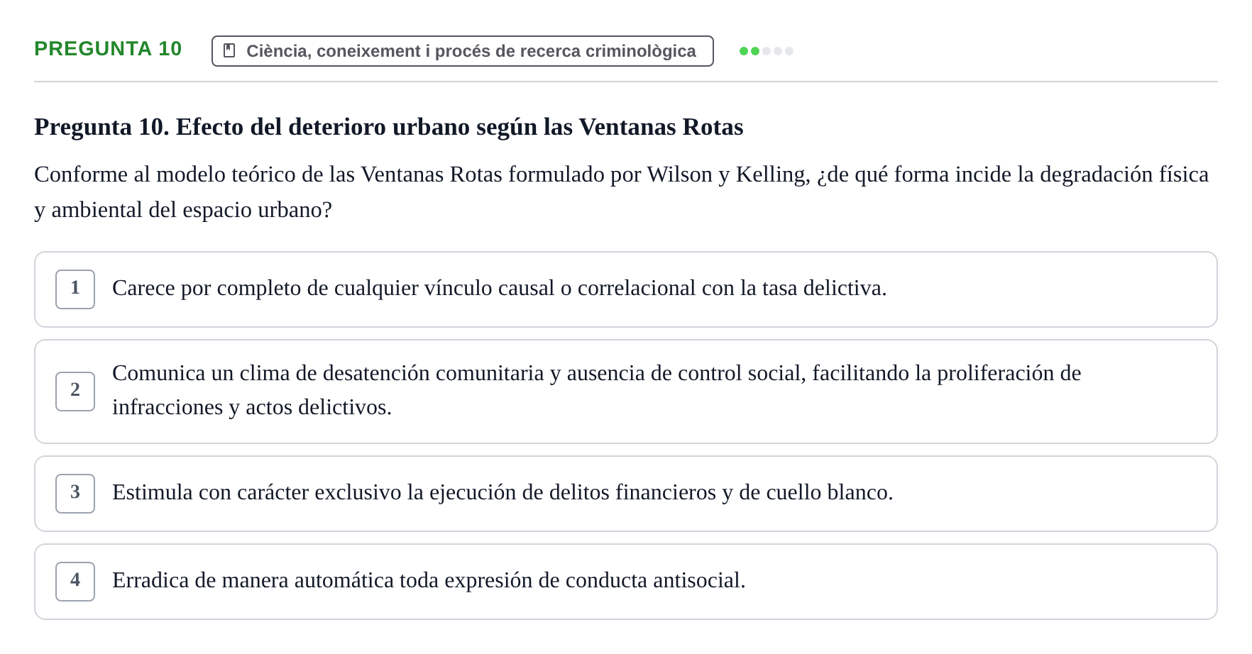 Enunciado: Pregunta 10