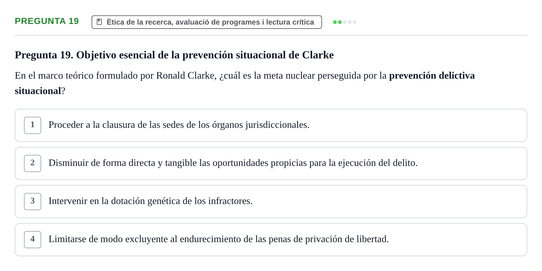 Enunciado: Pregunta 19