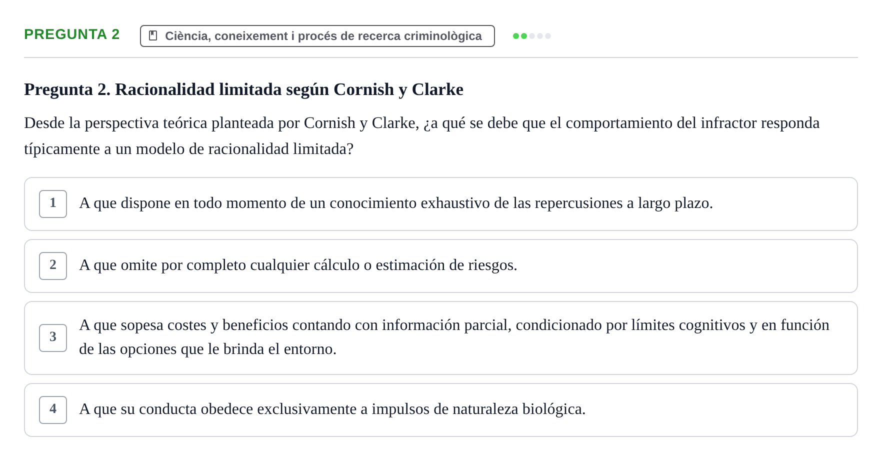 Enunciado: Pregunta 2