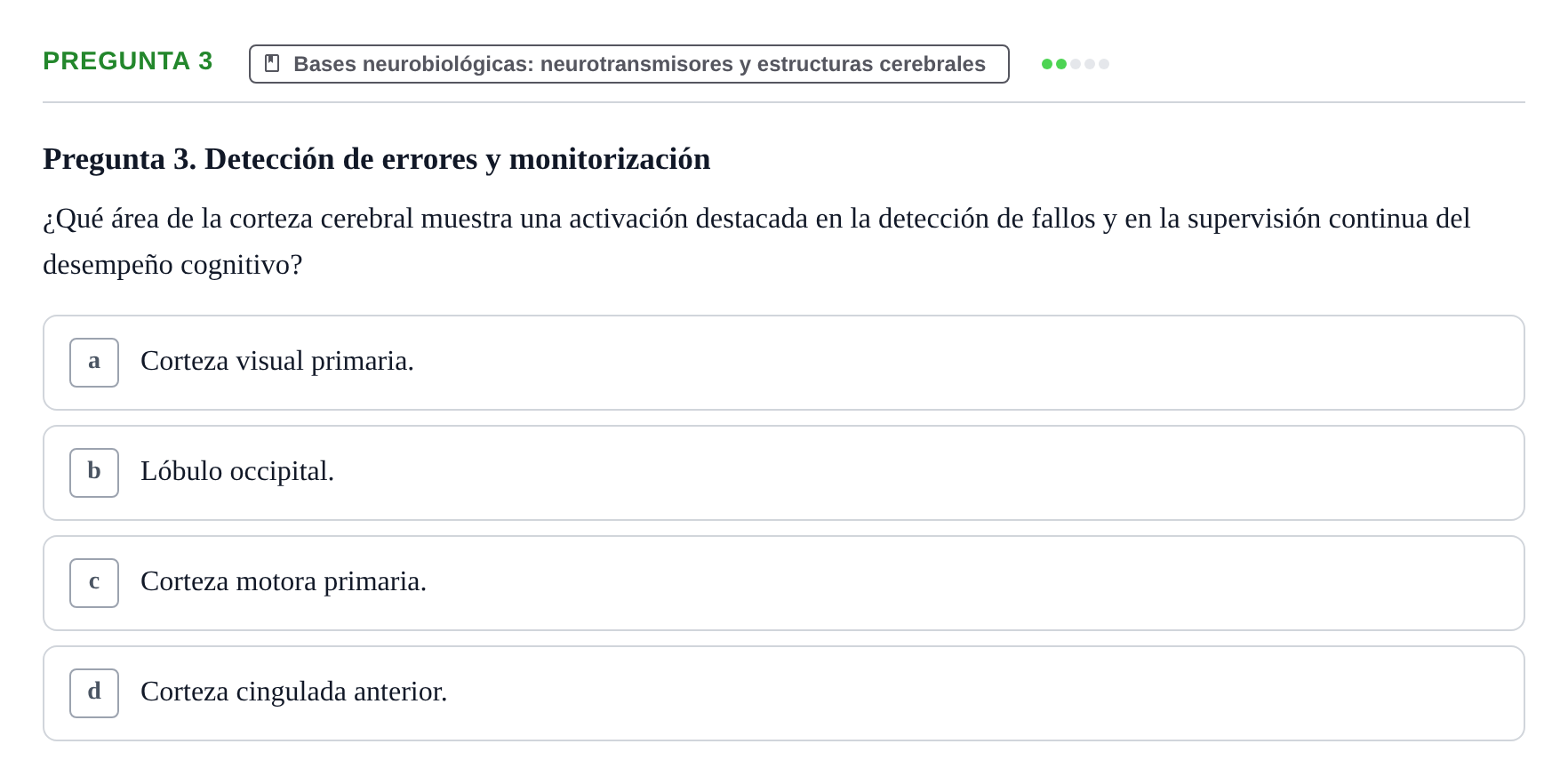 Enunciado: Pregunta 3