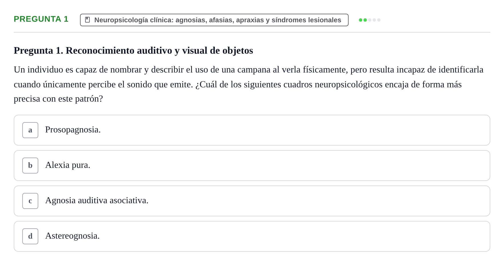 Enunciado: Pregunta 1