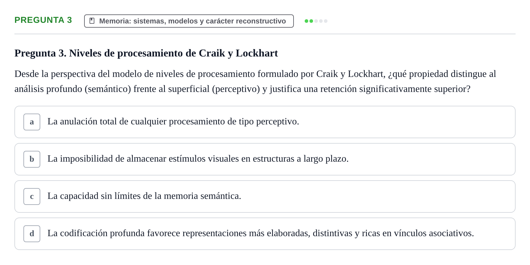 Enunciado: Pregunta 3