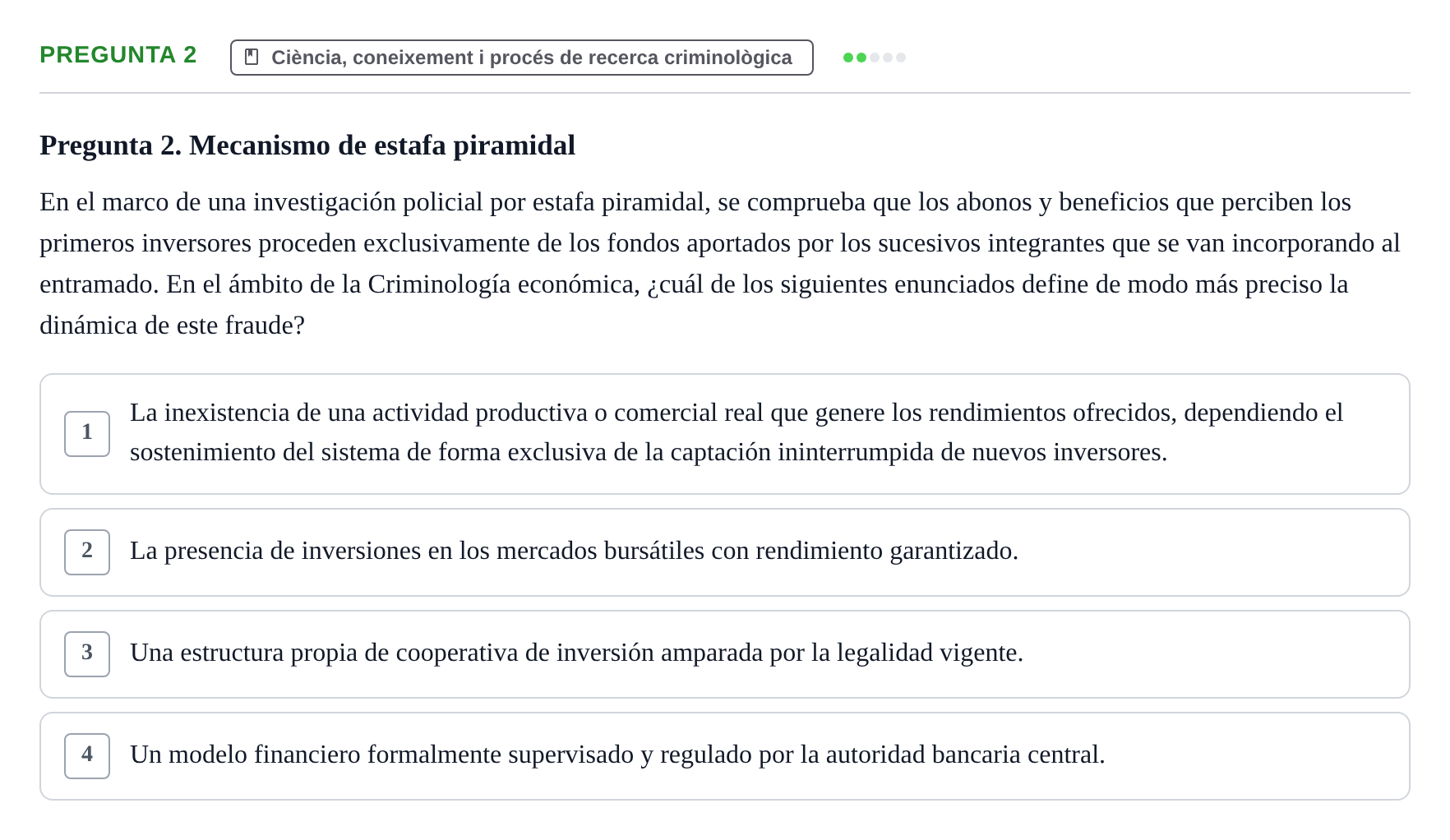 Enunciado: Pregunta 2