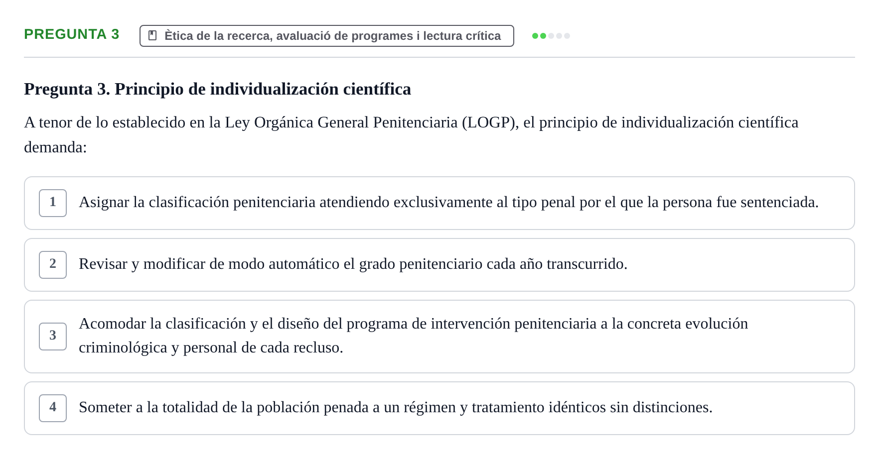Enunciado: Pregunta 3