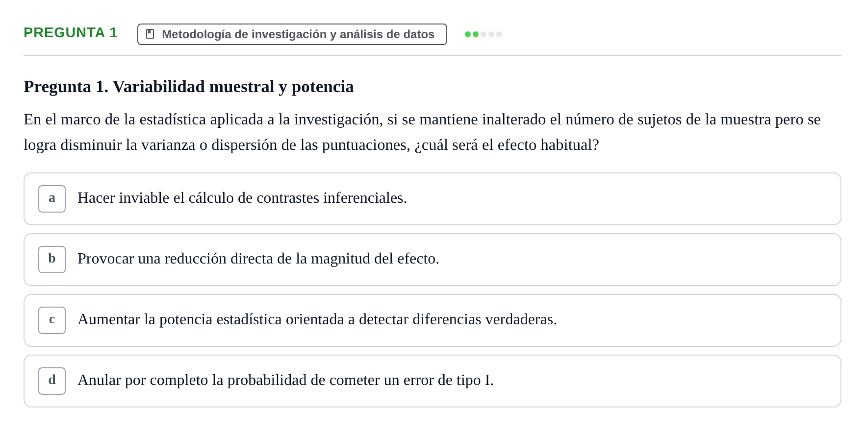 Enunciado: Pregunta 1