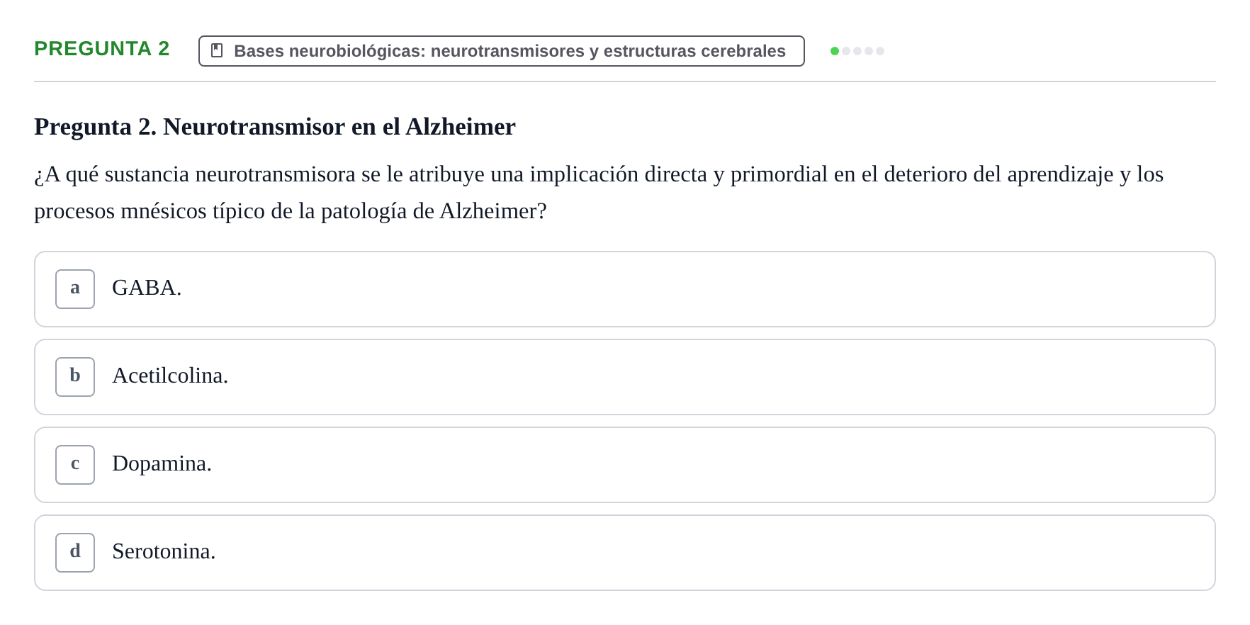 Enunciado: Pregunta 2