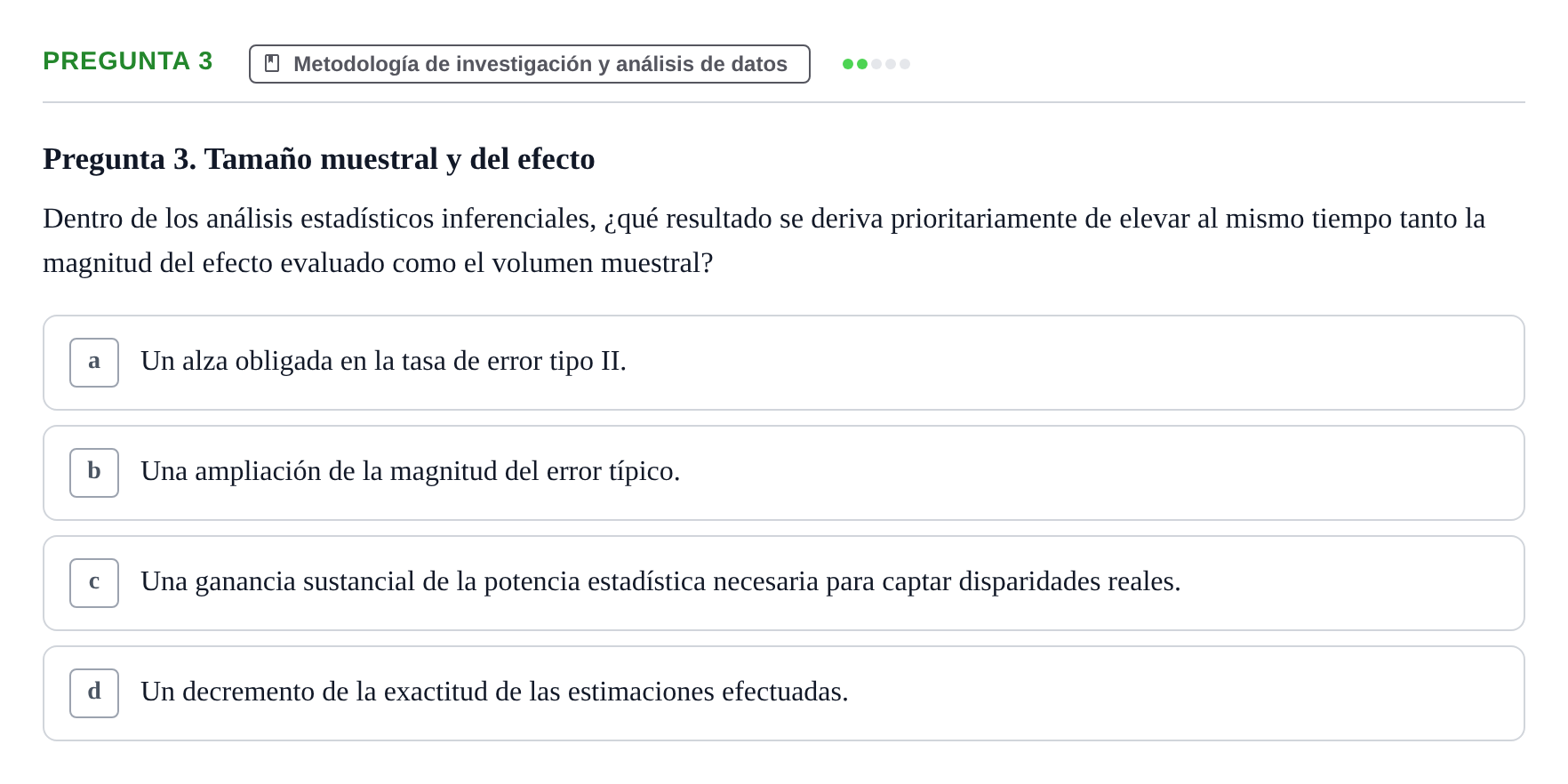 Enunciado: Pregunta 3