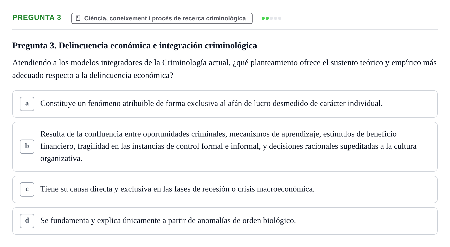 Enunciado: Pregunta 3