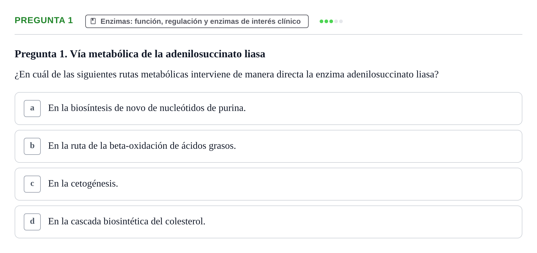 Enunciado: Pregunta 1