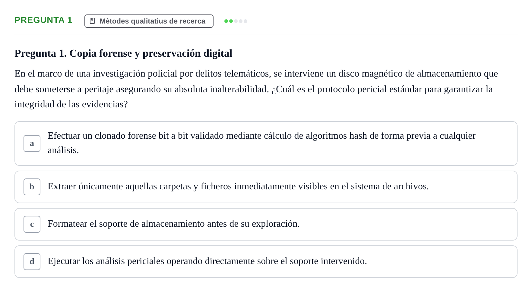 Enunciado: Pregunta 1