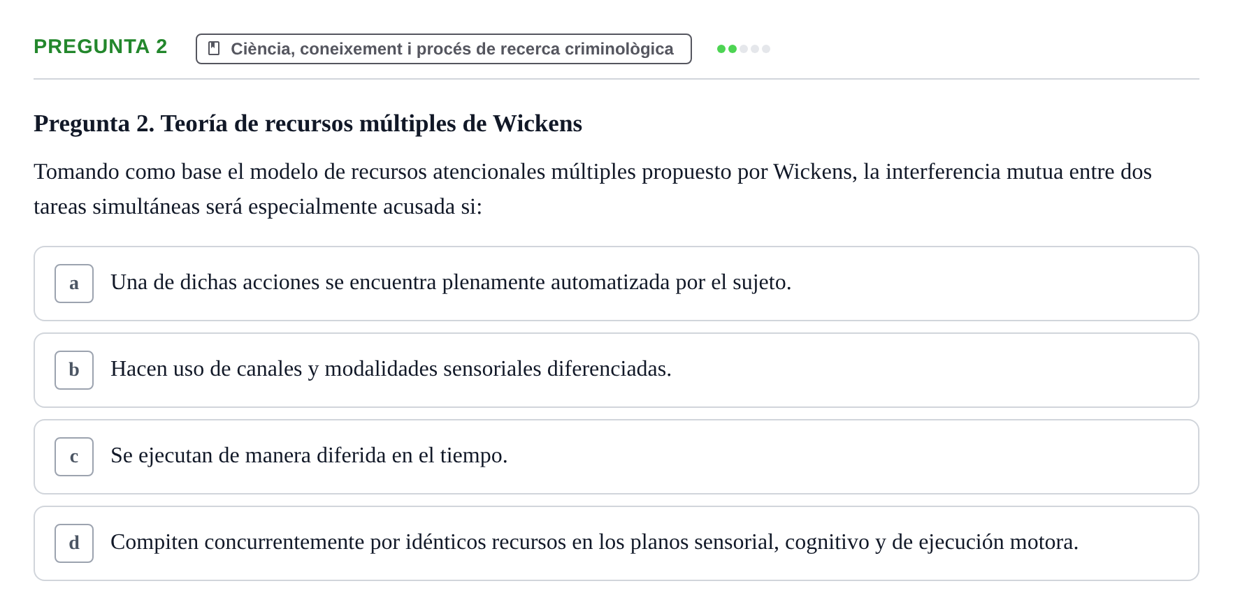 Enunciado: Pregunta 2