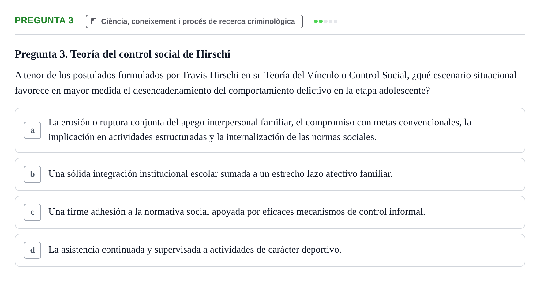 Enunciado: Pregunta 3