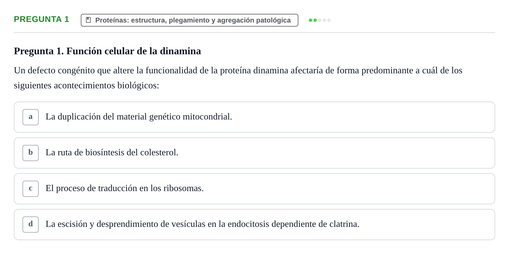Enunciado: Pregunta 1