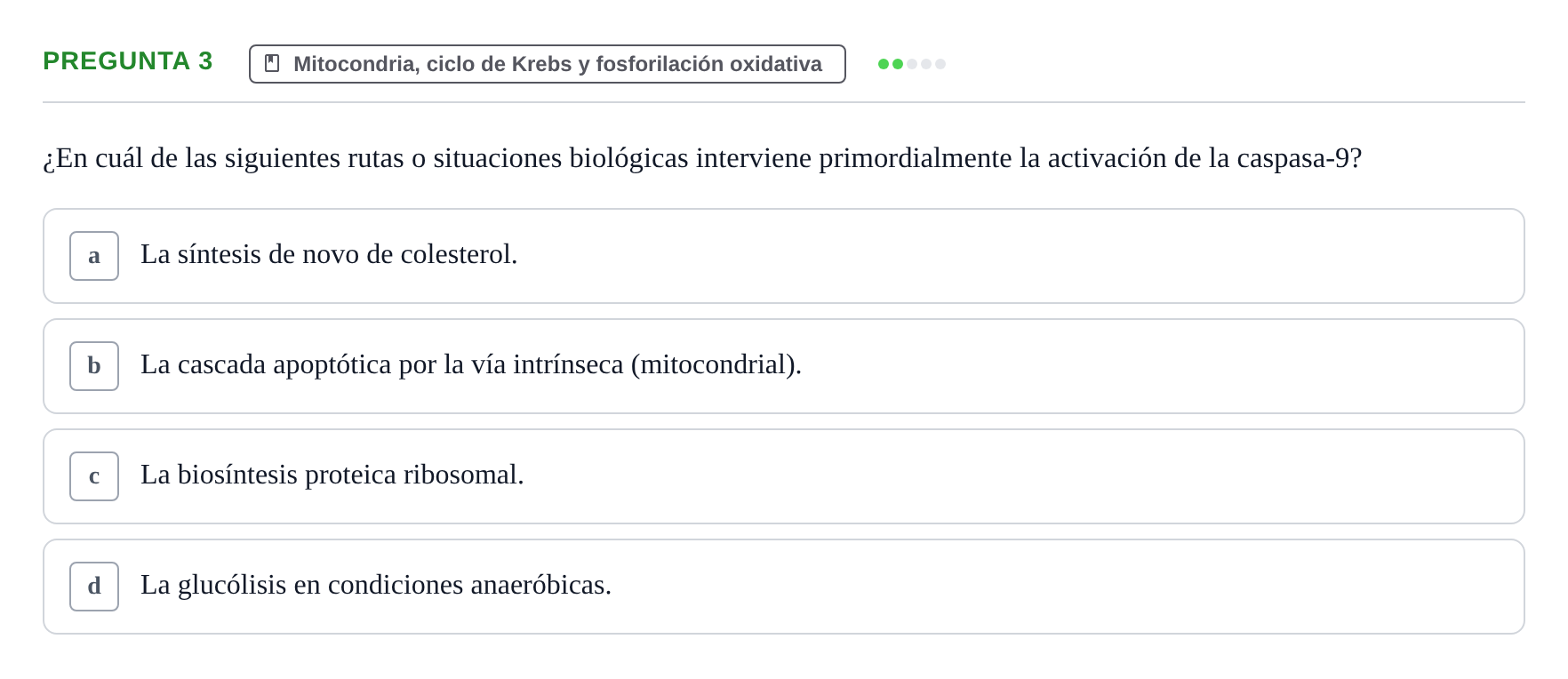 Enunciado: Pregunta 3