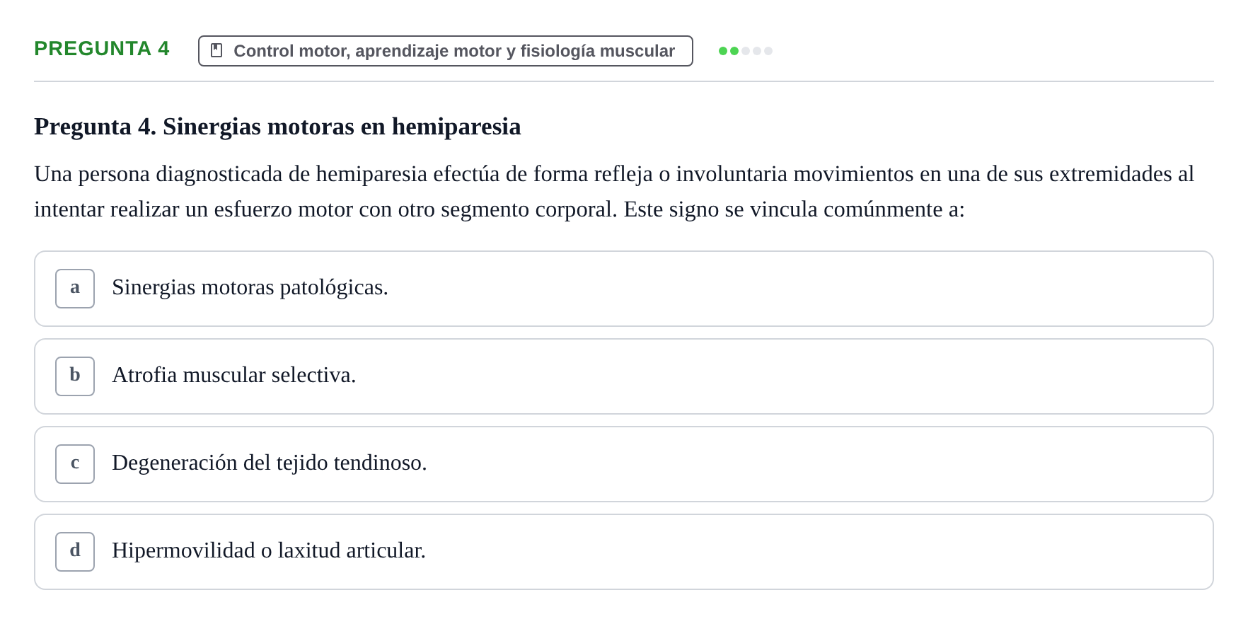 Enunciado: Pregunta 4