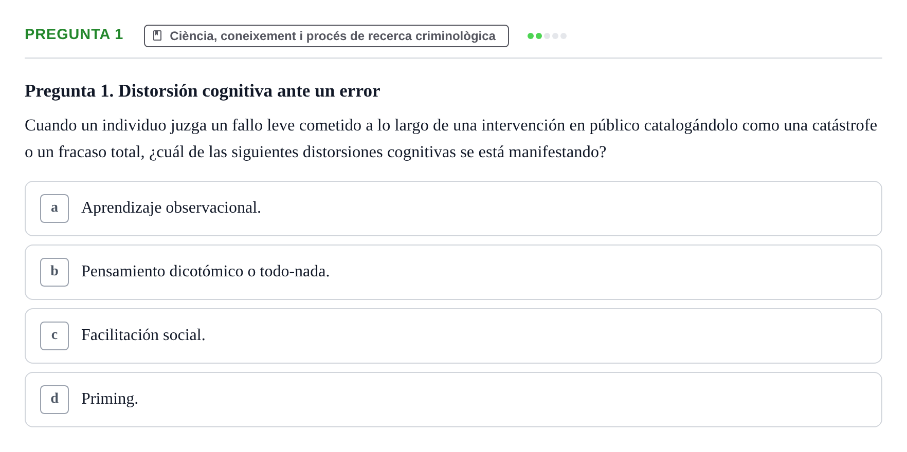Enunciado: Pregunta 1