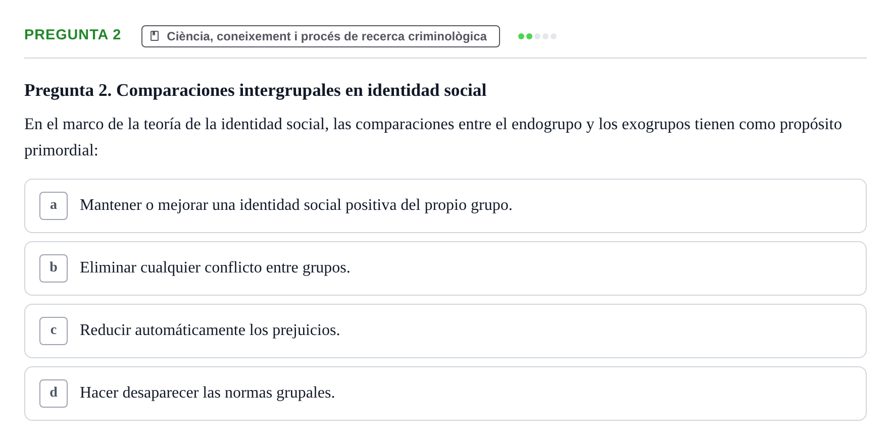 Enunciado: Pregunta 2