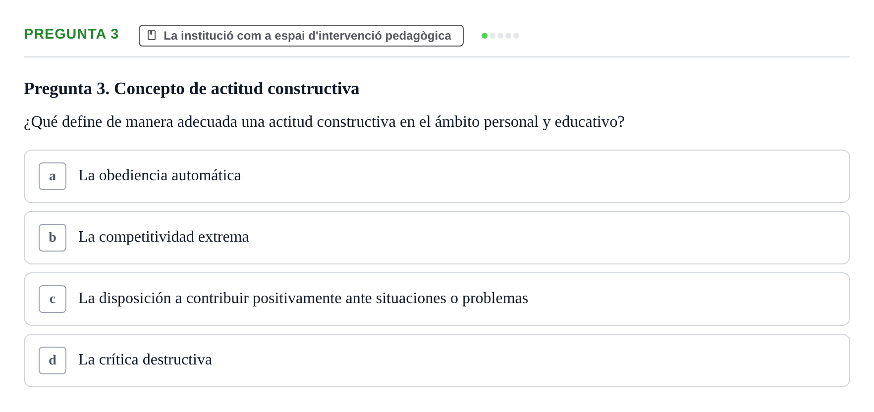 Enunciado: Pregunta 3