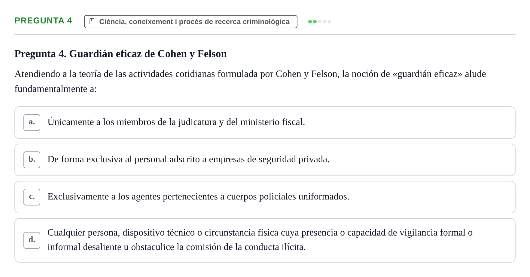 Enunciado: Pregunta 4