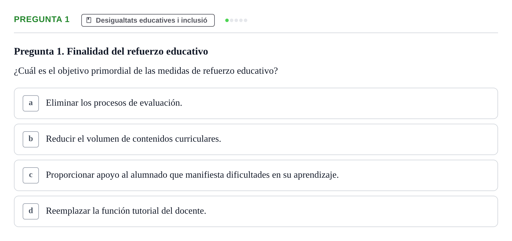 Enunciado: Pregunta 1