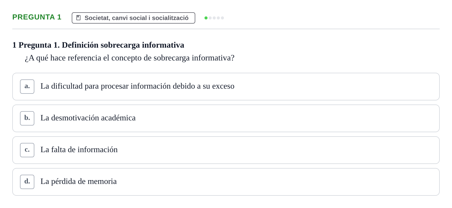 Enunciado: Pregunta 1