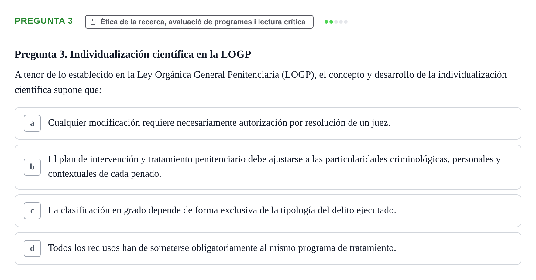 Enunciado: Pregunta 3