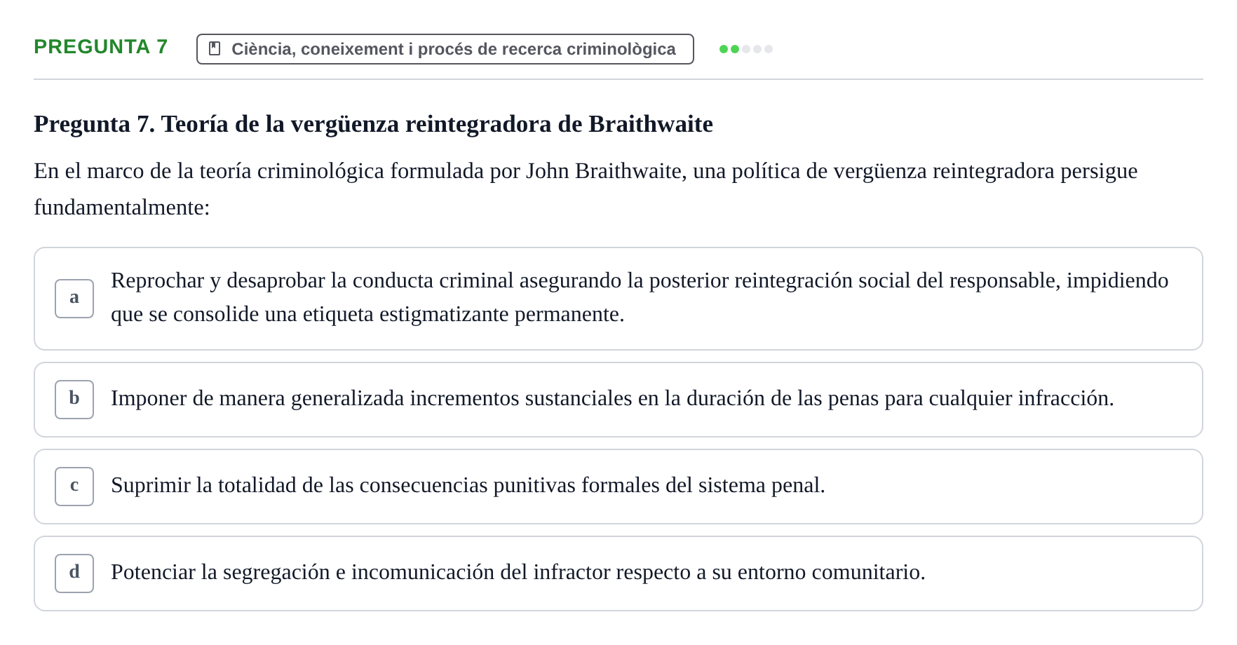 Enunciado: Pregunta 7