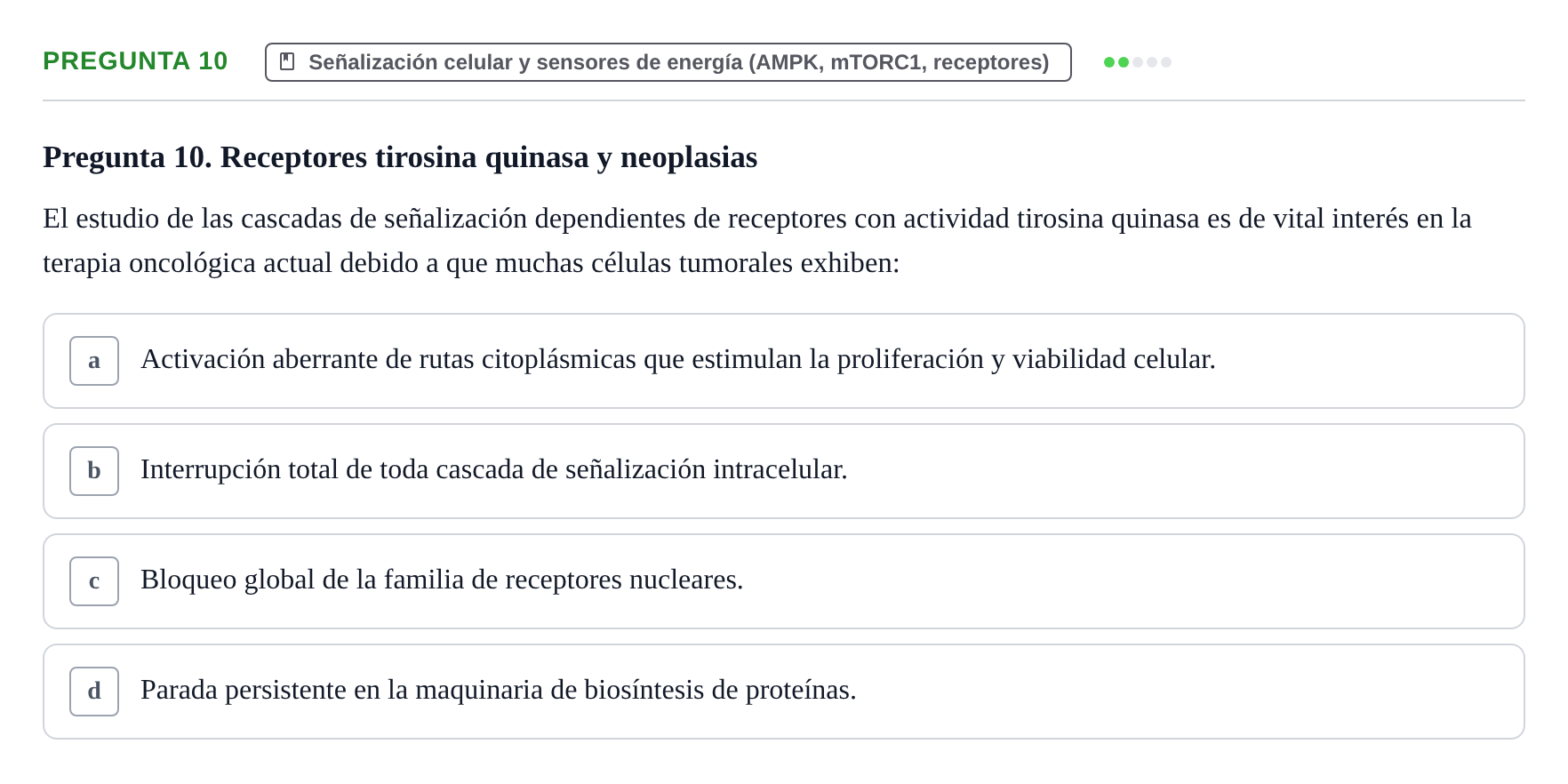 Enunciado: Pregunta 10