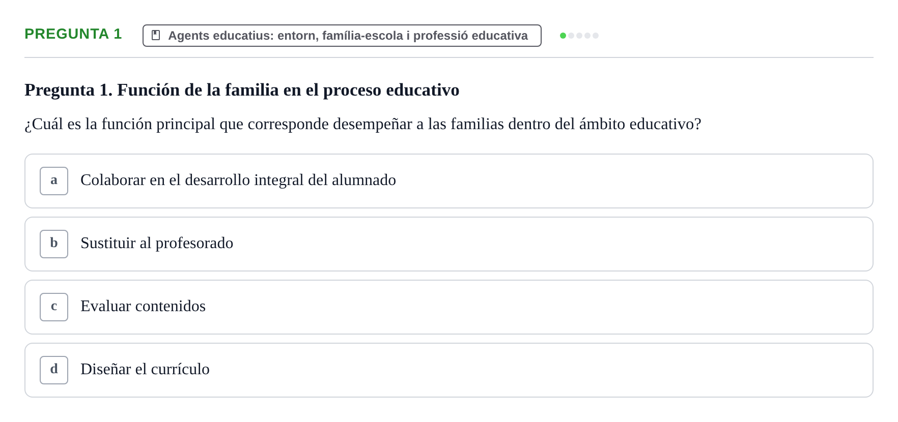 Enunciado: Pregunta 1