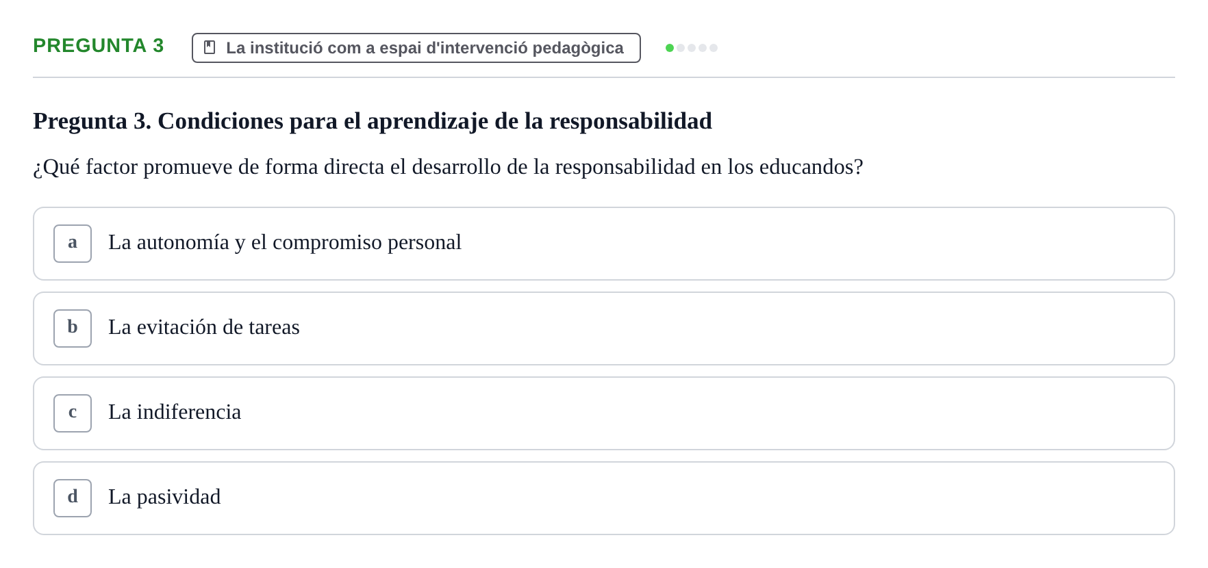 Enunciado: Pregunta 3