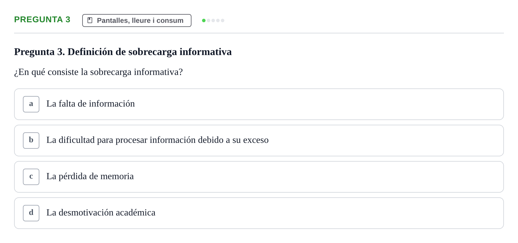 Enunciado: Pregunta 3